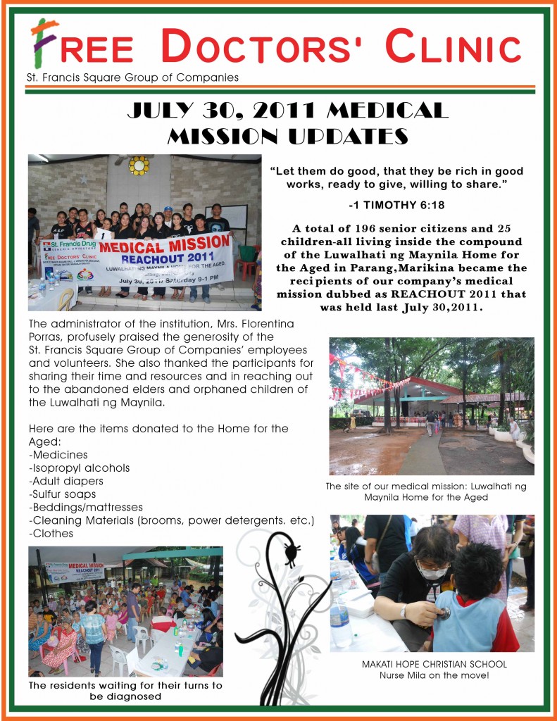 MEDMISSION-JULY 30 2011